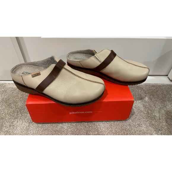 Pikolinos Granada Water Repellent Clog Sz 9.5 US 41 EU Arch Support Lightly Worn - Picture 2 of 13